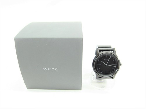 SONY WENA WN-WT01B-H Three hands model Hybrid smartwatch wristwatch - 第 1/10 張圖片