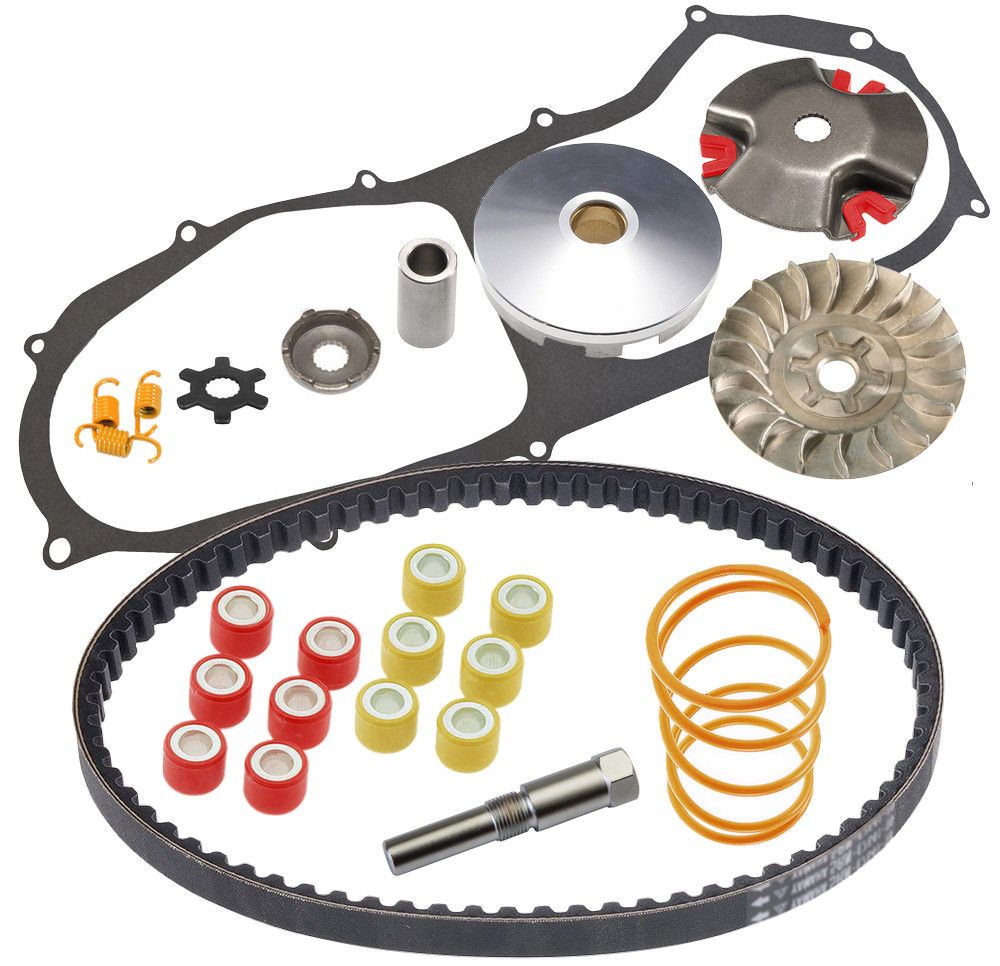 Ensemble variateur Minarelli pour Yamaha Aerox et Rieju RS H2O avec galets de 5g