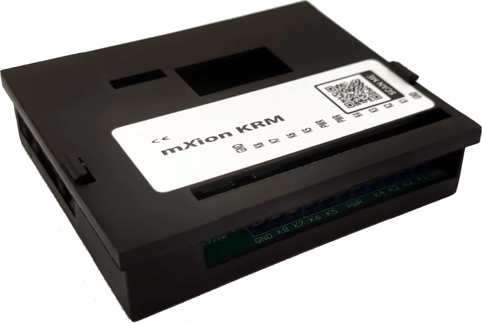 KRM (8 Kanal Rückmelder mit S88, XpressNet, LocoNet und Funk-Option)