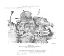 Installing Manual IH Farmall Auxiliary Hydraulic Remote Valves 424 2424 Lo-Boy
