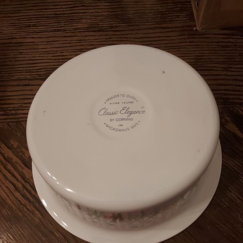 Corning Ware Classic JARDIN 1.5 Liter Round Casserole Dish Bowl C-115-B NO LID - Picture 4 of 4
