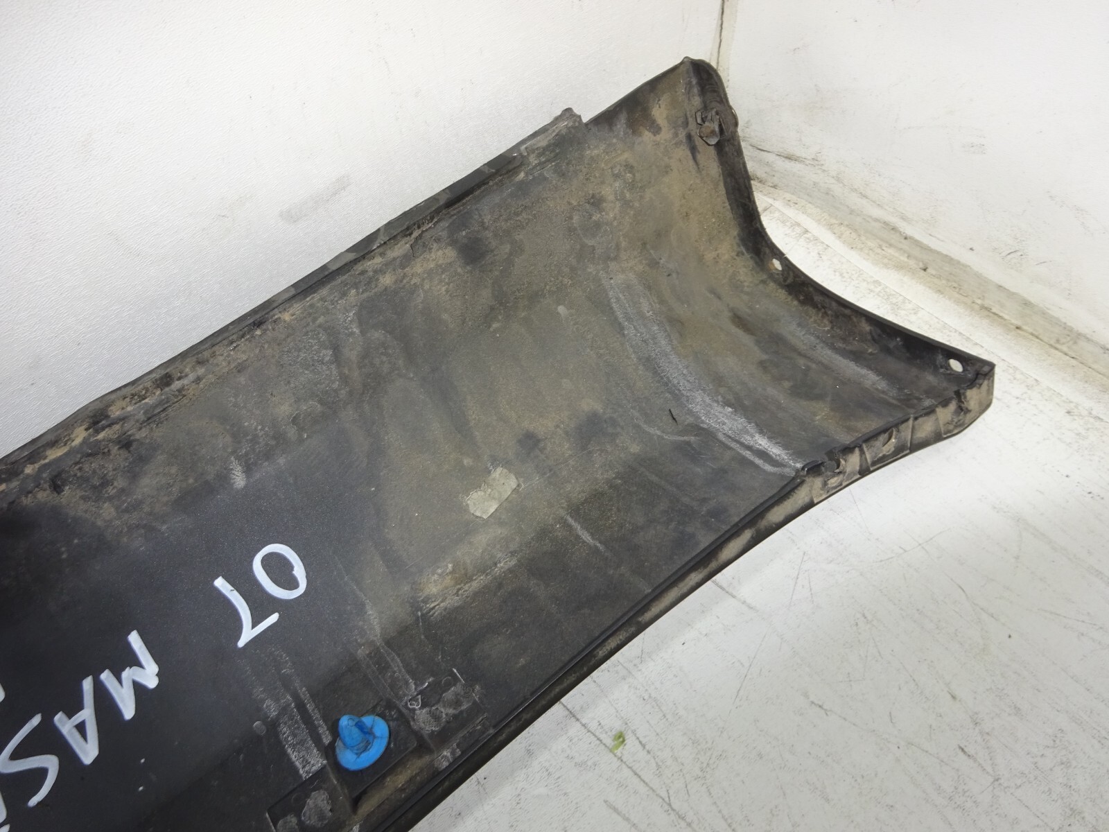 05-08 Maserati Quattroporte Right Rocker Skirt Panel Molding Black OEM DE2209213