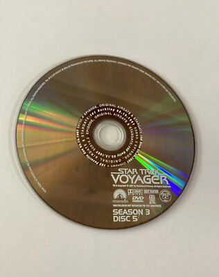 Star Trek Voyager Season 3 Disc 5 Replacement DVD