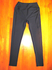 Just Strong Size Large-Tall Navy Blue High Waist Compression Leggings New