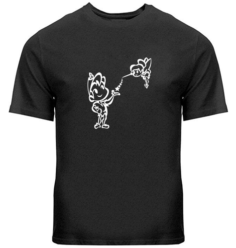 Cute Fairy Shirt Short Sleeve Tinkerbell T-Shirt Gift Print Fairies & Peter Pan - Picture 14 of 30