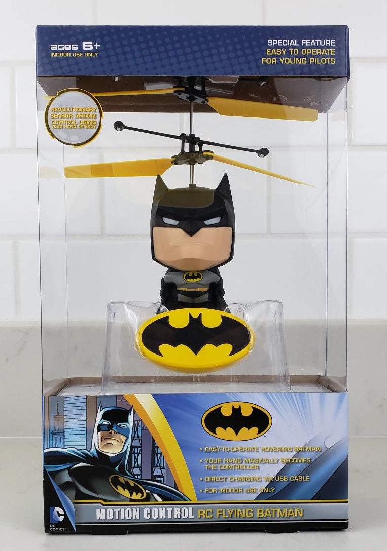 DC Comics Motion Control RC Flying Batman INDOOR Easy To Operate