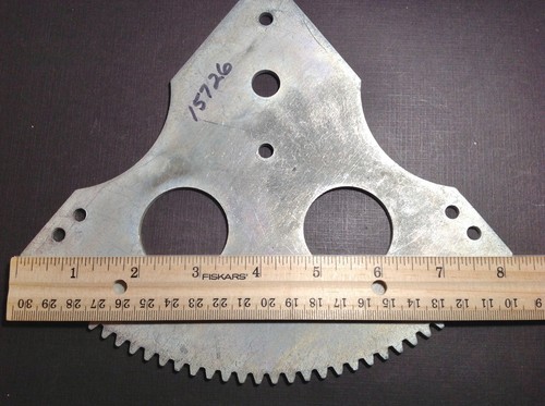 1 pc NORS door window regulator gear plate 1949-1961 Ford Mercury - Picture 4 of 8