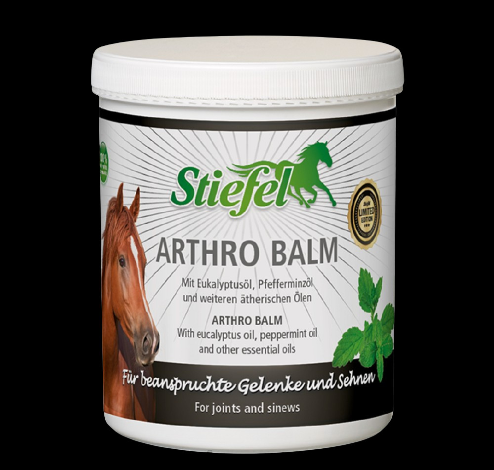 Stiefel Arthro BALM 1 kg Pflegesalbe Pferd Sehnen Gelenke Muskeln Eukalyptus