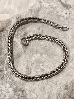 New Trollbead Sterling Silver Wheat Chain Bracelet Lise Aagaard Choose Your Size