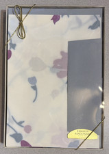 Vintage New Old Stock Boxed Stationary Set 32 Letter Sheets 16 Envelopes