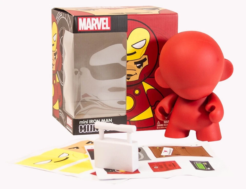 Kidrobot Marvel Mini Munny: Ironman Action Figure - Image 2 of 2