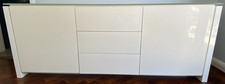 Calligaris White Sideboard • 2 x Cupboards & 3 x Drawers • CS/6029-0-1-2-4-6-7