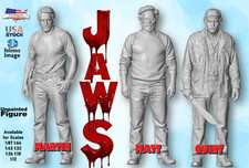Jaws UNPAINTED Figures  1/87 1/64 1/43 1/32 1...