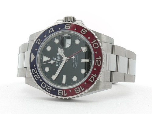 Rolex GMT-Master II Pepsi Ceramic Blue/Red Oyster Bracelet 40MM Steel 126710BLRO