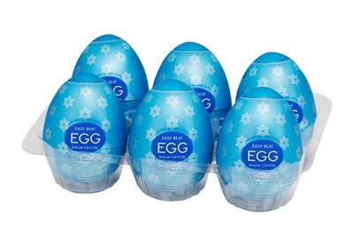 Tenga Egg Snow Crystal 6er - Massagegerät