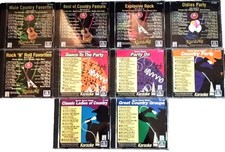 Karaoke Forever Hits Lot6 of 10 CD G Brand New Still in Package