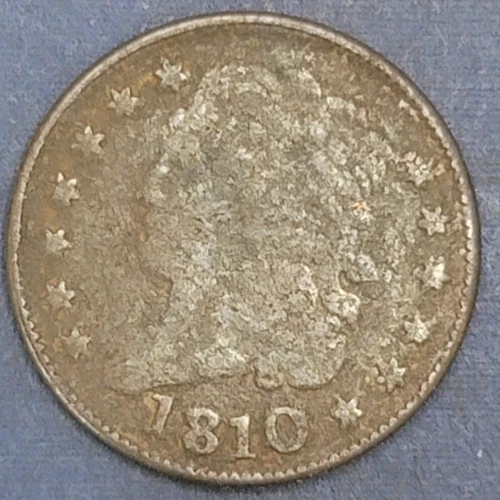 1810-P Half Cent — photo from the most recent tracked eBay sale
