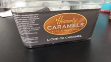J Morgan Gourmet Heavenly Caramels Licorice Flavor 45 Count 1 lb 2 oz Treats