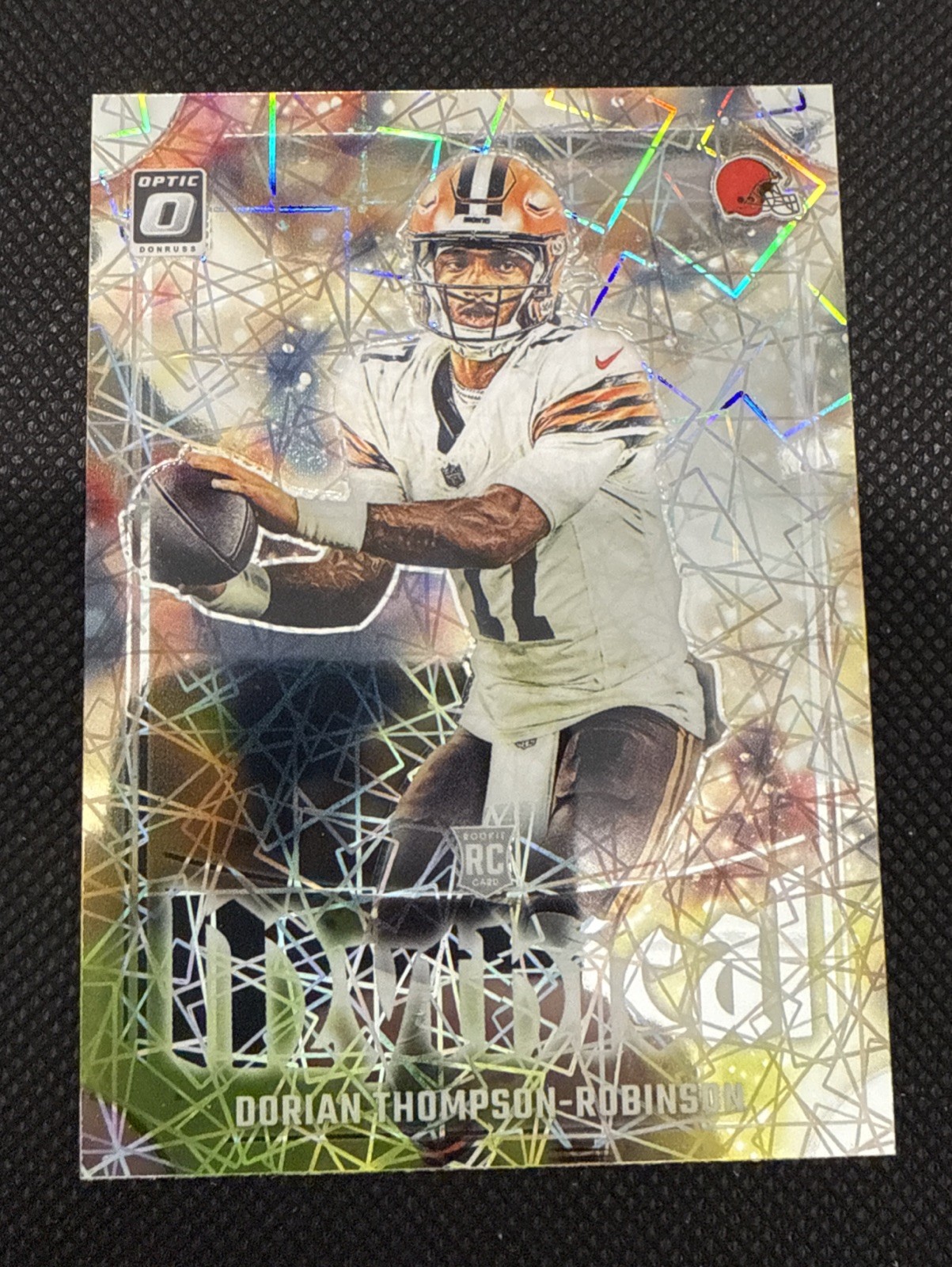 2023 Panini Optic Dorian Thompson-Robinson Mythical SSP #12 RC Case Hit!