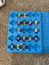 Mighty Beanz Mixed Lot of 81 with 5 Collector's Cases