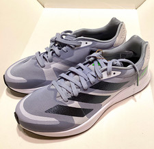 NEW ADIDAS adizero RC 4 Men's Running Sneaker Gray/Black US 8 GX6667 W9 