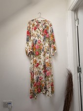 Zara Floral Midi Dress - size L