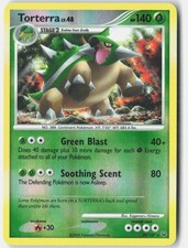 Torterra Platinum 39/127 Pokemon Card Reverse Holo on eBay