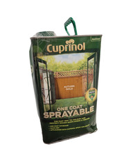 Cuprinol One Coat Sprayable Fence Treatment Autumn Gold- 5L