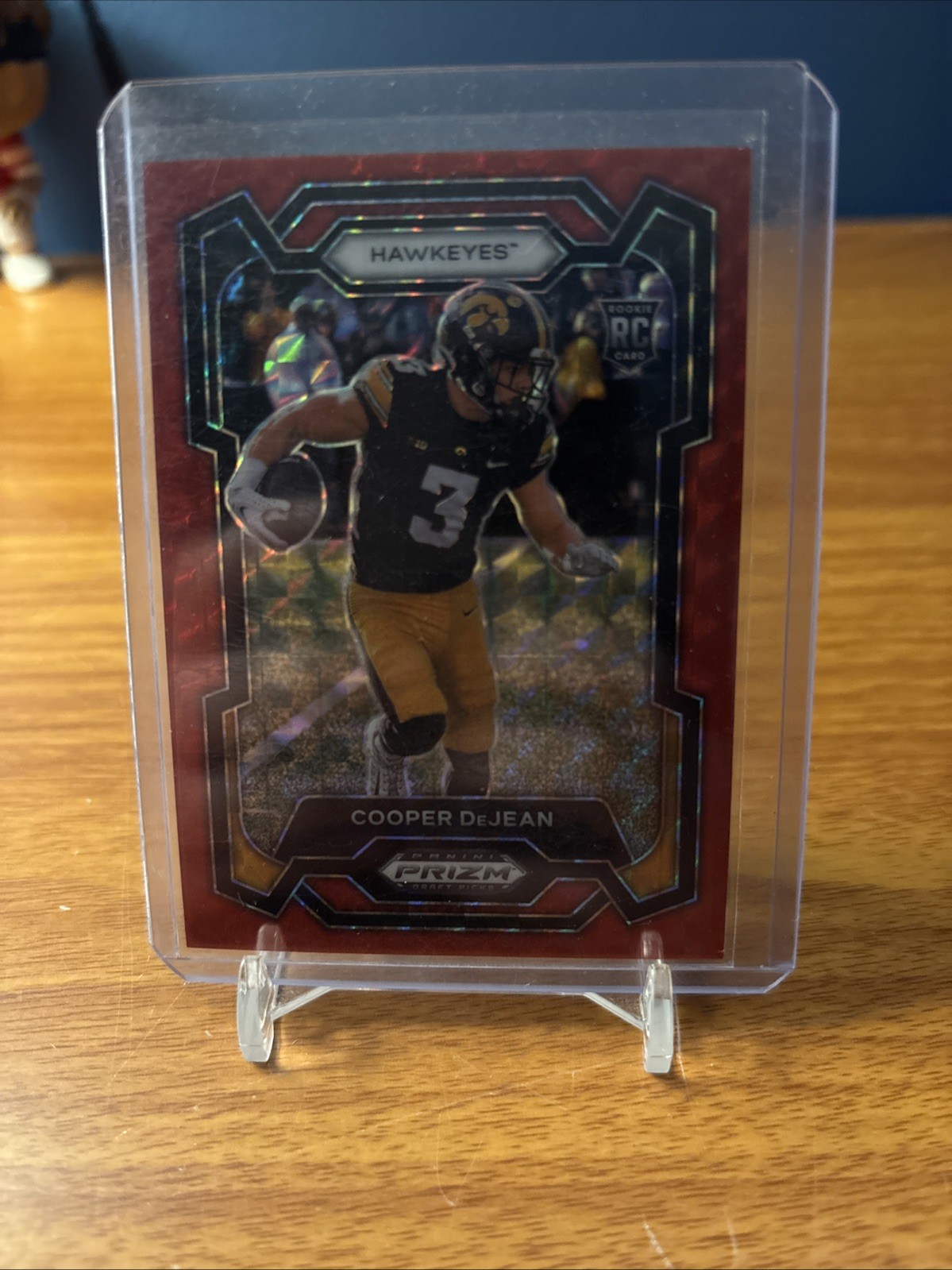 2024 Panini Prizm Draft Picks - Cooper DeJean #113 Red Finite Prizm /125 (RC)