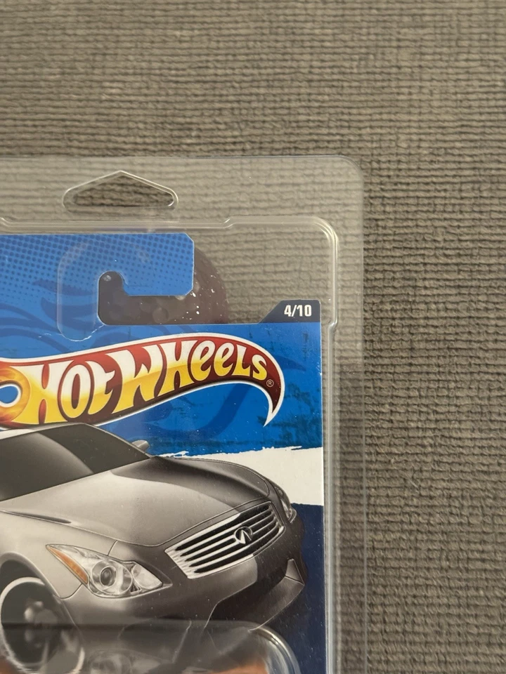 Protector Hot Wheels Infiniti G37 Nightburnerz 4/10 plateado Foto 3 de 4