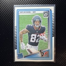 2025 Panini Donruss Optic Rated Rookies Jaylin Noel #241 RC Football