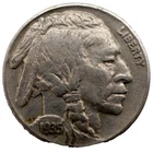1935 Buffalo Nickel - VF - Full Horn