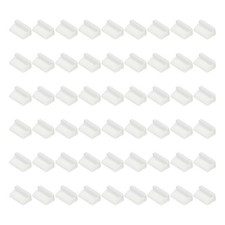 0.5 Inch USB Type A Dust Plug, 60 Pcs Anti Dust Plug Cover Female End, White
