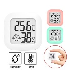 Digital LCD Thermometer Temperature Meter Room Gauge for Fridge Freezer Wireless