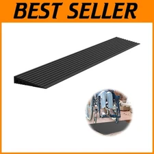 Durable 1" Threshold Ramp, 35.5" Wide - 2000 Lbs Wheelchair Access Solution