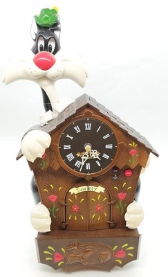 インテリア時計 Tweety & Sylvester Talking Clock Talking Clock Model Tweety Sylvester Warner Bros. | eBay