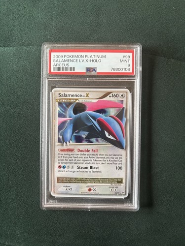 Salamence LV.X graded PSA 9 for sale on eBay