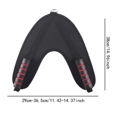 Ab Crunch Harness Men/Women Comfortable Gym Accessories Pulling Harness θ