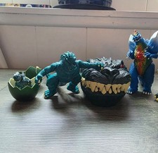 Vintage Godzilla King of the Monsters Toho Trendmasters 1994 Figure Lot