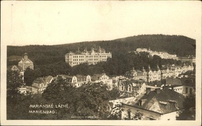 Marienbad Tschechien Boehmen Teilansicht Böhmen