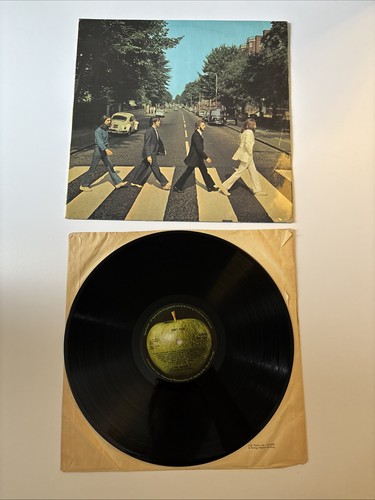 The Beatles Abbey Road Vinyl LP Record Apple Original UK Pressing