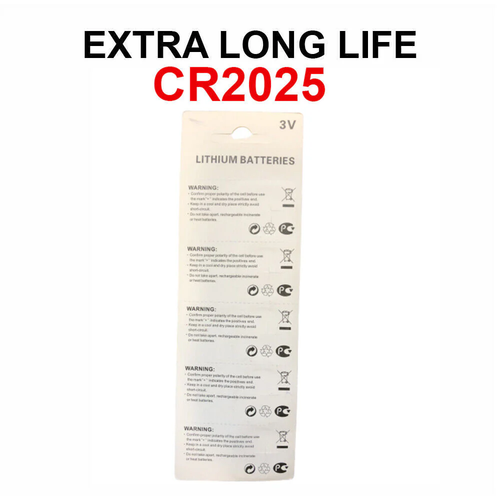 5 X Fresh CR 2025 CR2025 ECR2025 BR2025 LITHIUM COIN CELL Battery Exp 2029 NEW - Picture 2 of 13