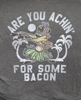Are You Achin For Some Bacon XL Mens Tshirt - w/ Timon from Disney's Lion King