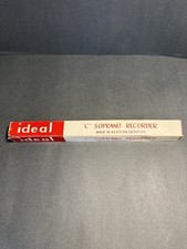 Vintage Ideal C Soprano Recorder Made In Western Germany