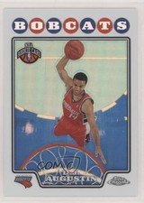 2008-09 Topps Chrome Refractor DJ Augustin #189 2w0