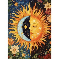 Diamond Art Kits for Adults  Sun and Moon Diamond Painting