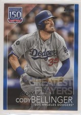 2019 Topps Update 150 Years of Professional Baseball Blue Cody Bellinger 8px