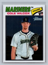 2026 Topps Heritage Cole Wilcox #155 Chrome Rookie