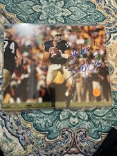 Brady Quinn signed 8 X 10 Photo Autographed Notre Dame Go Irish Proverbs