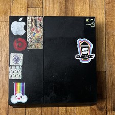 Sony Playstation 4 PS4 Black Console - UNTESTED AS-IS